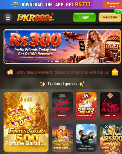 PKR999Bet Game APK Downlaod 2026