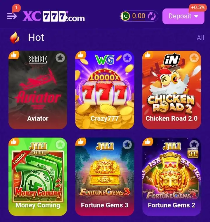 XC777 Game APK latest version download for Android in Pakistan