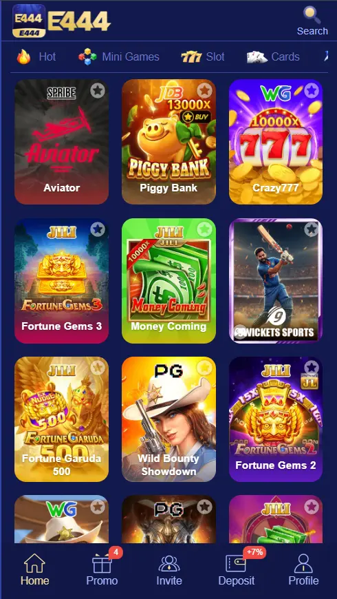 E444 Game download apk