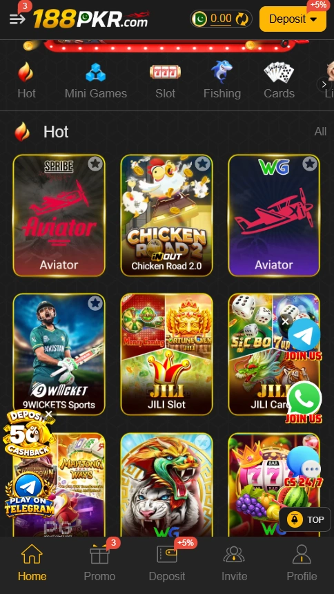 188PKR Game download