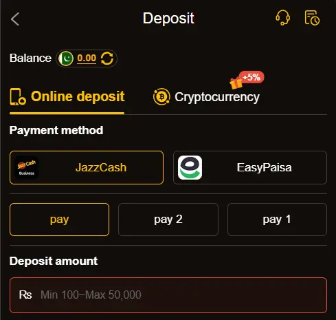 8555Bet Game deposit