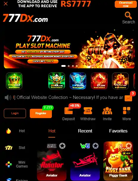 777dx game download