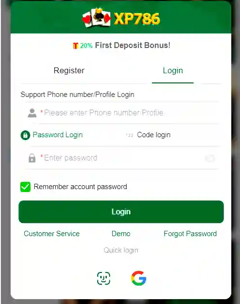 Xp786 Game Login