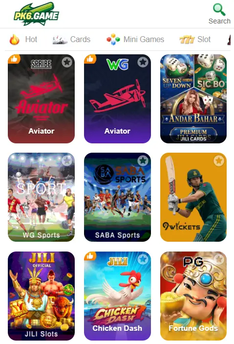 PK6 Game Download