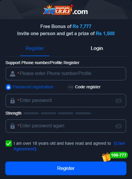 xq777 game login