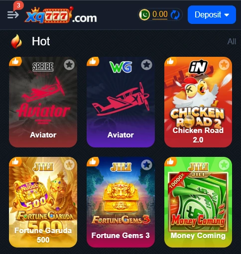 XQ777 Game Online Platform